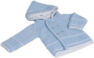DANDELION Knitted Jacket -  Blue